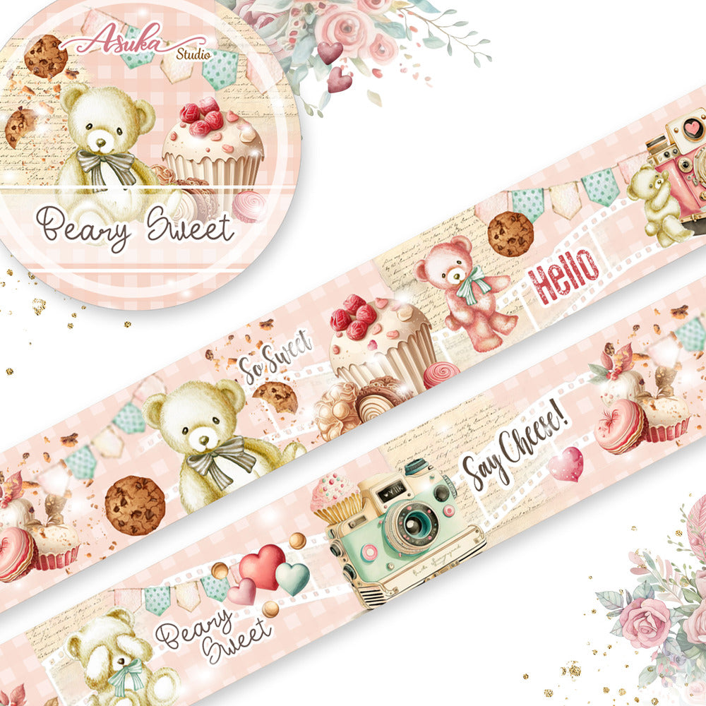 Asuka Studio - Washi Tape - Beary Sweet 1