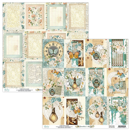 Mintay Papers - 12X12 Patterned Paper - Grandma's Attic 06