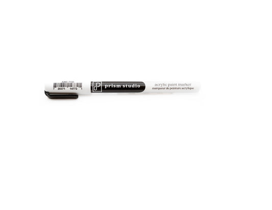 Acrylic Paint Marker, White, (Fine-Point)