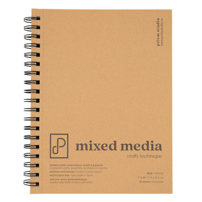 Prism Studio - Mixed Media Paper Pad 7" x 10"