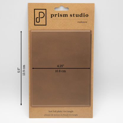 Prism Studio - Radiance Hot Foil Plate - Rectangle