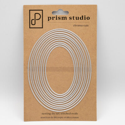 Prism Studio - Chroma-cuts nesting die set: stitched ovals