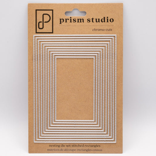 Prism Studio - Chroma-cuts - Nesting Die - Stitched Rectangles