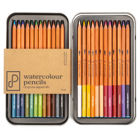 Prism Studio - Watercolour Pencil Set (24pc)