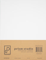 Prism Studio White 8.5x11 cardstock 25 sheets