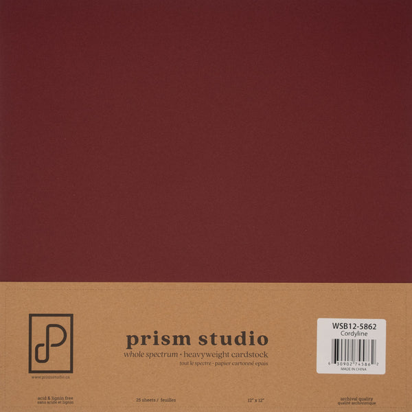Prism Studio Cordyline 12x12 cardstock 25 sheets