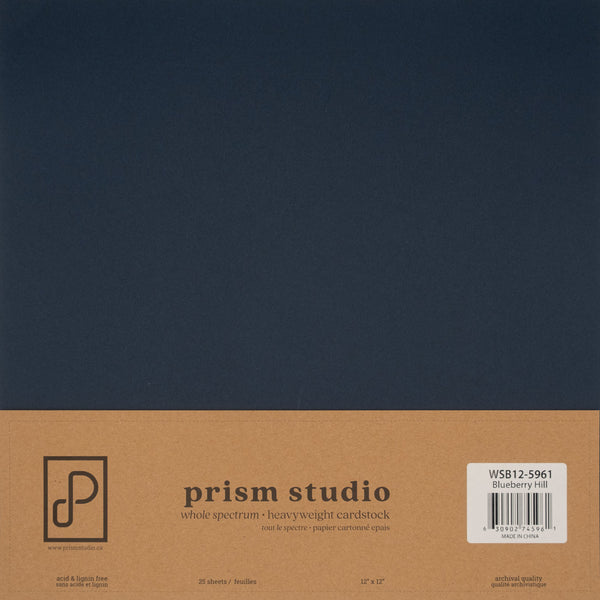 Prism Studio Blueberry Hill 12x12 cardstock 25 sheets