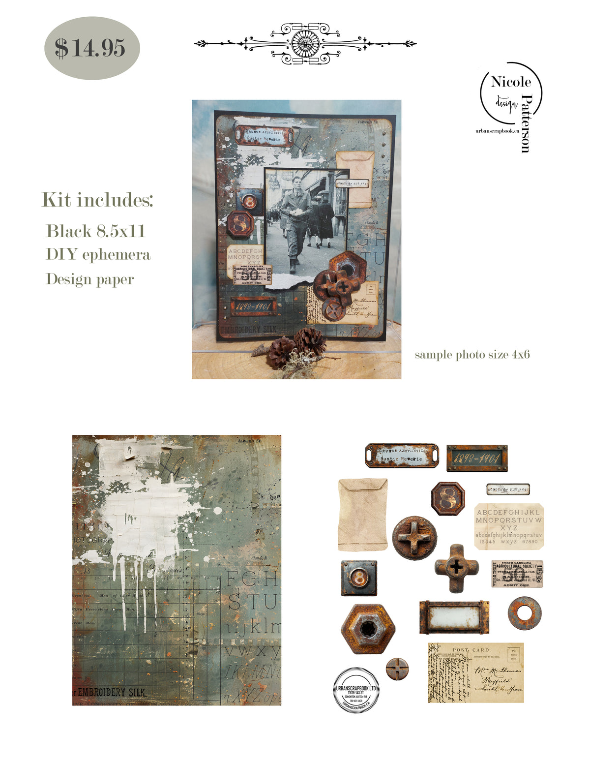 Urban's Own DIY Project - Project Page Layout Series 3 | Urbanscrapbook ...