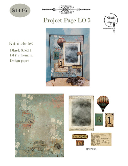 DIY Project ~ Project Page Layout 5