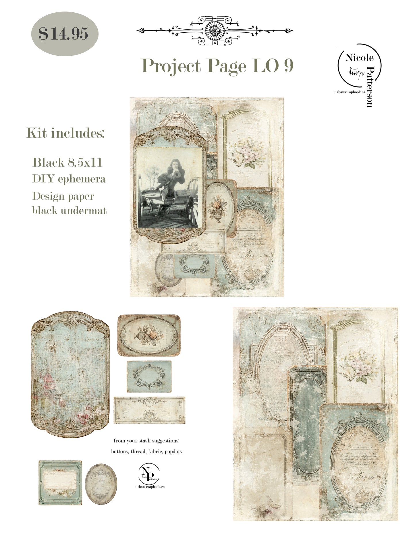 DIY Project ~ Project Page Layout 9