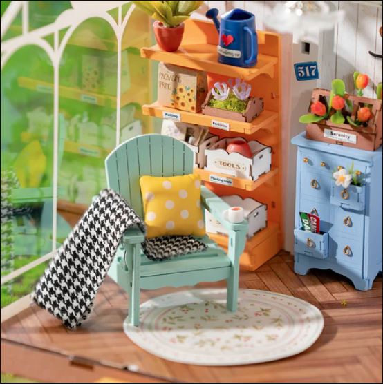 Rolife DIY Miniature House Kit, Dreamy Garden House