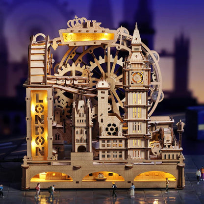 ROKR 3D Wooden Puzzle, Marble Travel - London