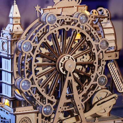 ROKR 3D Wooden Puzzle, Marble Travel - London