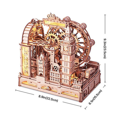 ROKR 3D Wooden Puzzle, Marble Travel - London