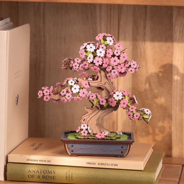 Rolife 3D Wooden Puzzle, Sakura Bonsai