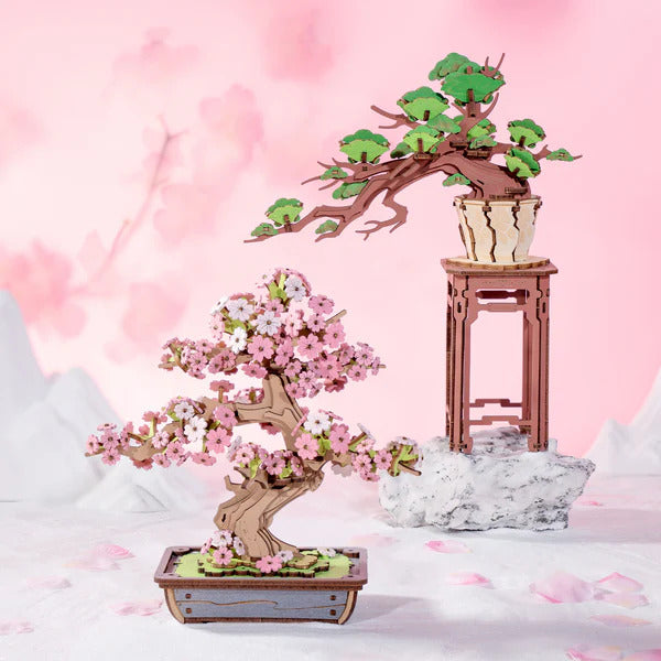 Rolife 3D Wooden Puzzle, Sakura Bonsai