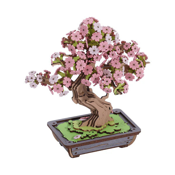 Rolife 3D Wooden Puzzle, Sakura Bonsai