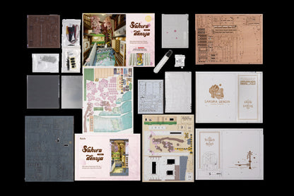 Rolife DIY Book Nook, Sakura Densya