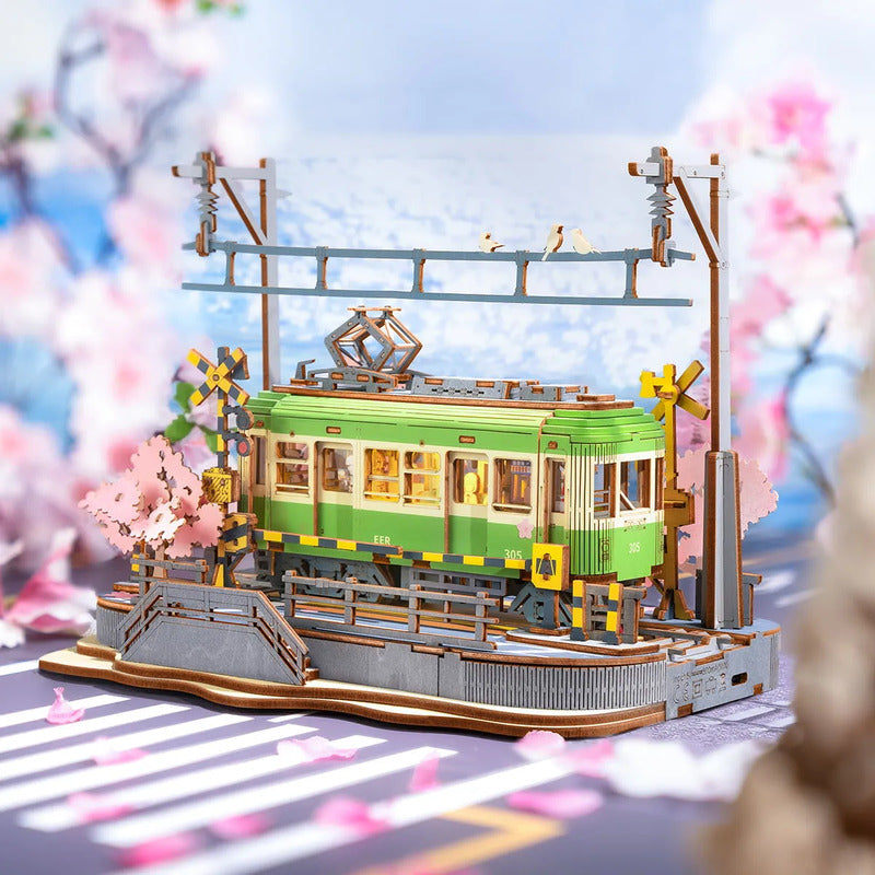 Rolife 3D Wooden Puzzle, Sakura Journey