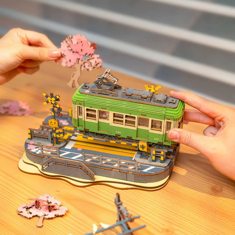 Rolife 3D Wooden Puzzle, Sakura Journey
