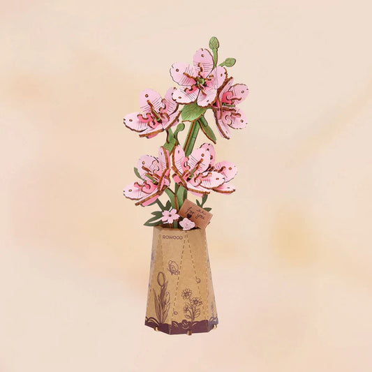 Rowood 3D Wooden Puzzle, Sakura