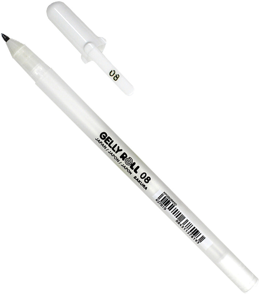 Gelly Roll Classic Pen, 08 Medium - White