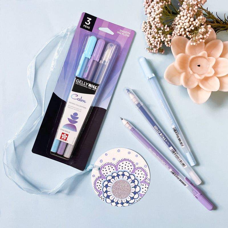Gelly Roll Pen Set, Moods Collection - Calm (3pc)