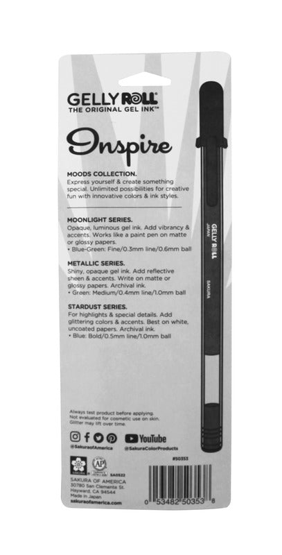 Gelly Roll Pen Set, Moods Collection - Inspire (3pc)