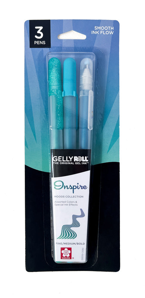 Gelly Roll Pen Set, Moods Collection - Inspire (3pc)