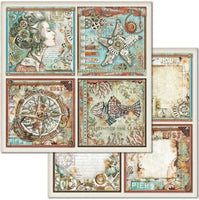 Stamperia - 12x12 Designer paper - Sea World Frames