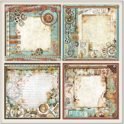 Stamperia - 12x12 Designer paper - Sea World Frames