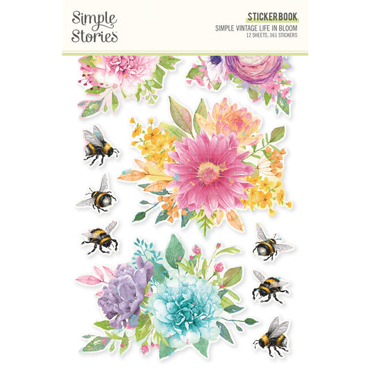 Simple Stories - Sticker Book - Simple Vintage Life in Bloom