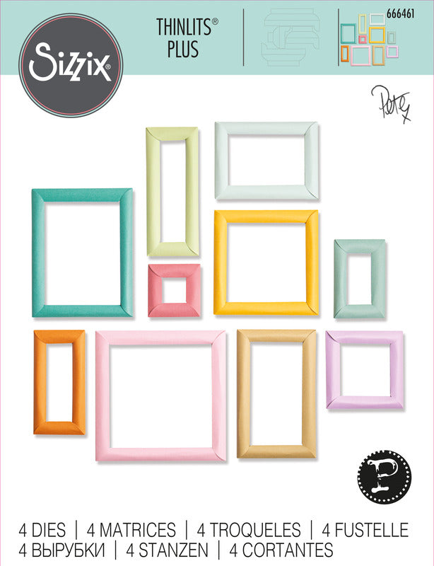 Sizzix Thinlits Die Set, Dimensional Multi-Frames