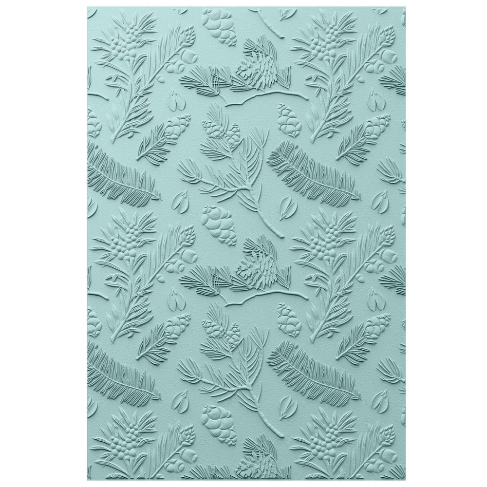 49 & Market / Sizzix - 3D Textured Impressions A5 - Pines