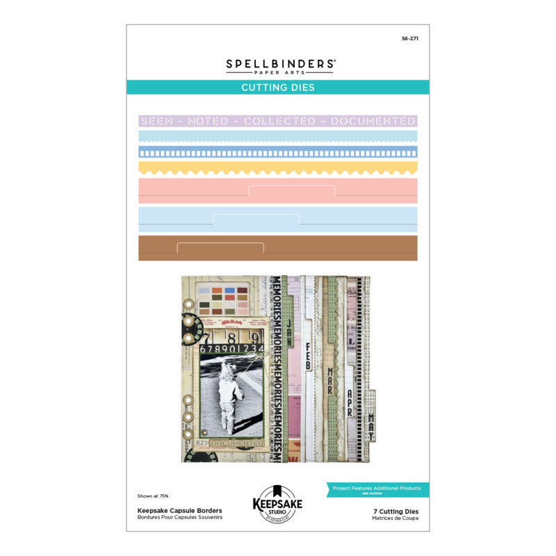 Keepsake Studios - Die - Keepsake Capsule Borders