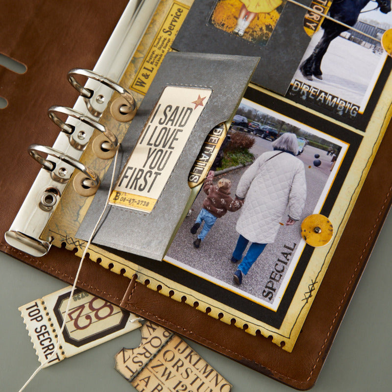 Keepsake Studios - Die - Page with Flap Pocket