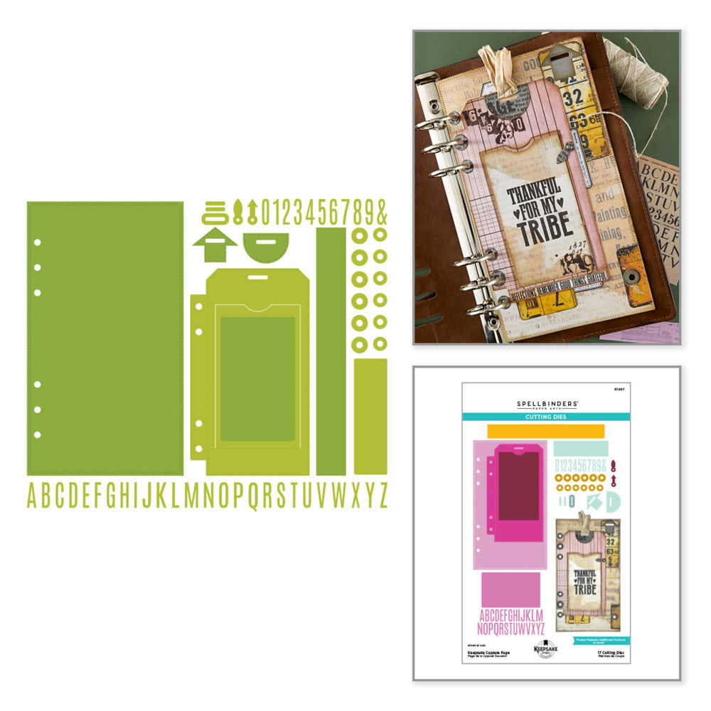 Keepsake Studios - Die - Keepsake Capsule Page