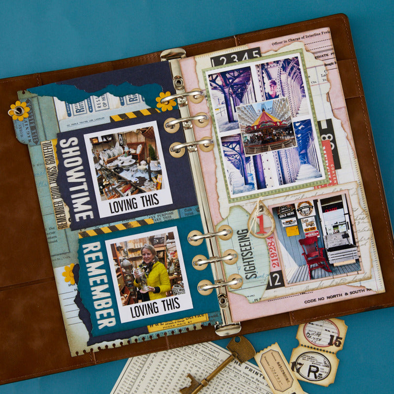 Keepsake Studios - Die - Torn Edges with Tag