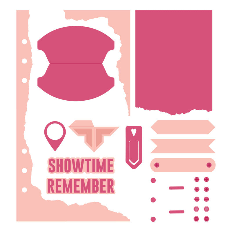 Keepsake Studios - Die - Torn Edges with Tag