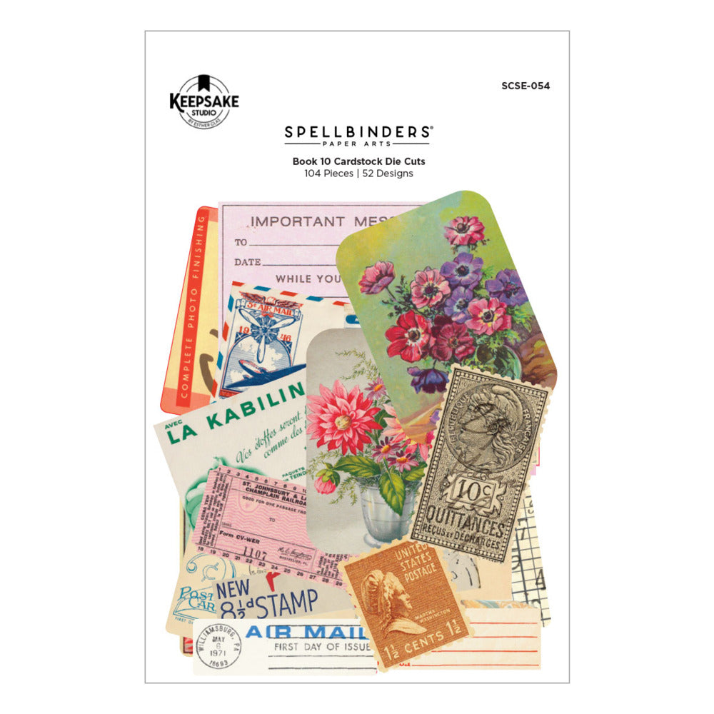 Keepsake Studios - Cardstock Die Cuts - Book 10