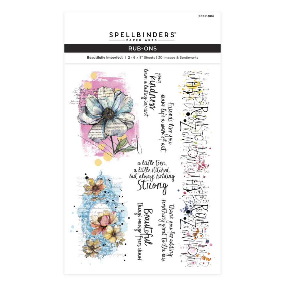 Keepsake Studios - Rub-Ons - Beautifully Imperfect