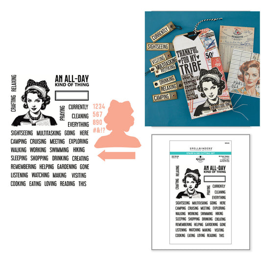 Keepsake Studios - Stamp & Die Set - ING Words