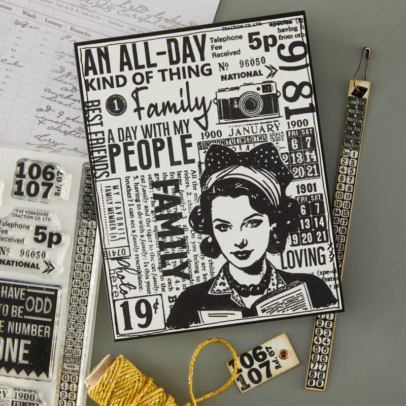Keepsake Studios - Clear Stamp - Keepsake Numbers