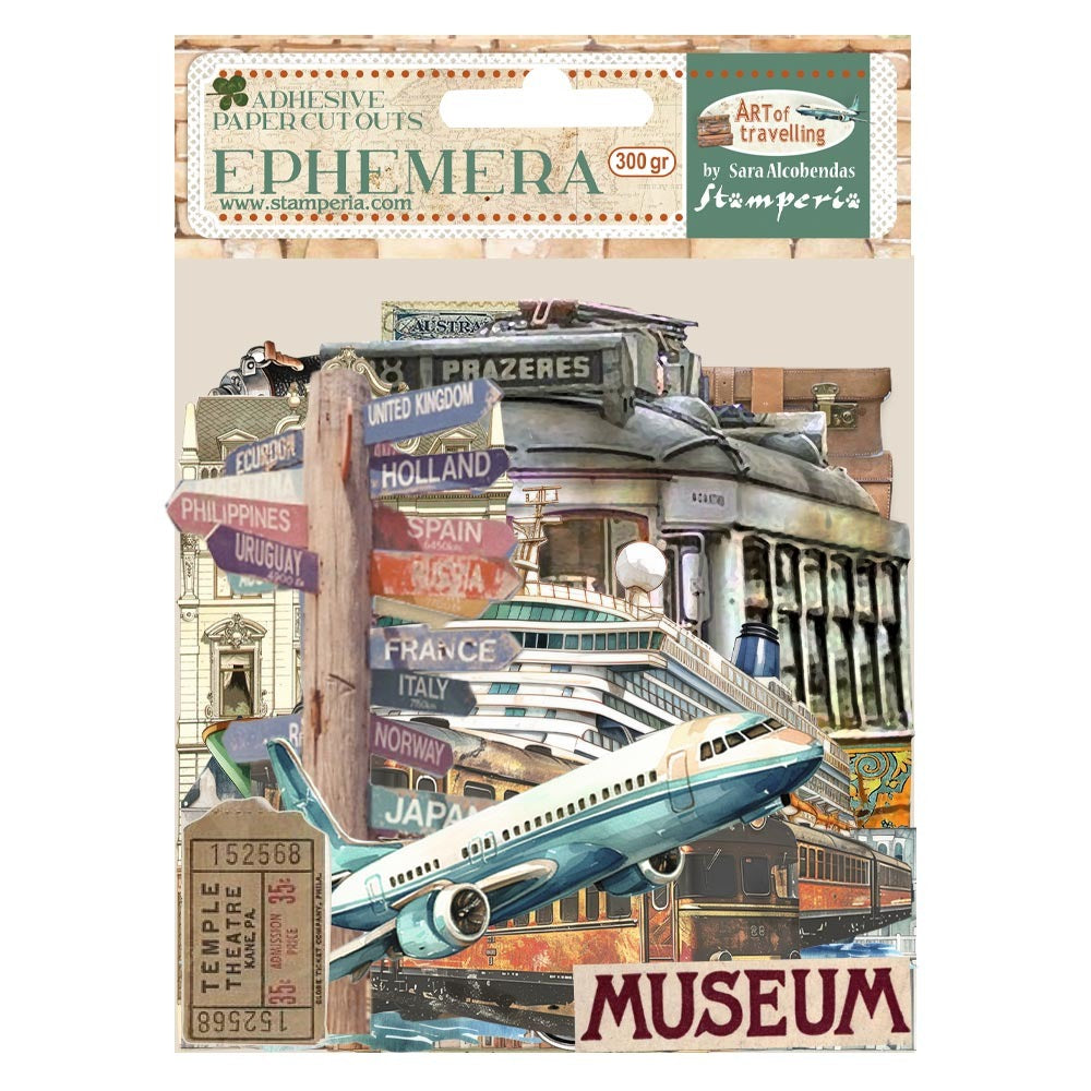 Stamperia - Ephemera - Art of Travelling