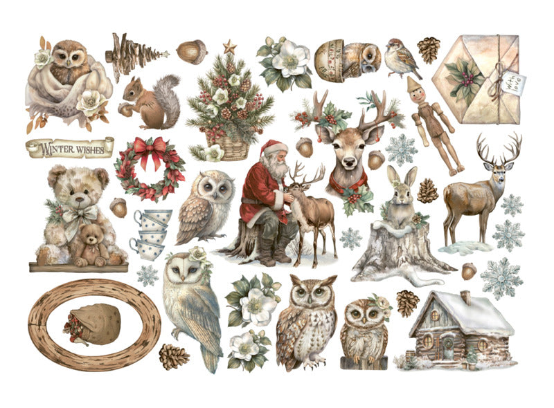 Stamperia The Owl's House - Ephemera