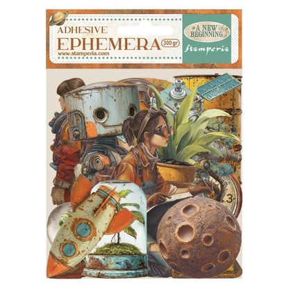 Stamperia A New Beginning - Adhesive Ephemera