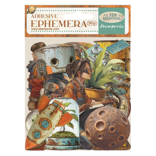 Stamperia A New Beginning - Adhesive Ephemera