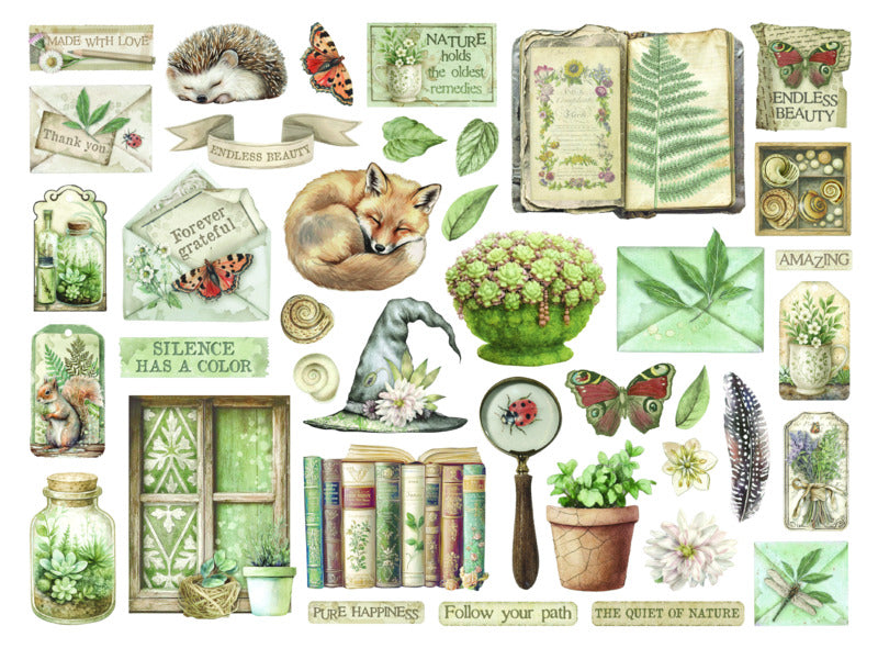 Stamperia Herbarium Silvae - Die Cuts