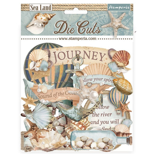 Stamperia - Die Cuts - Sea Land