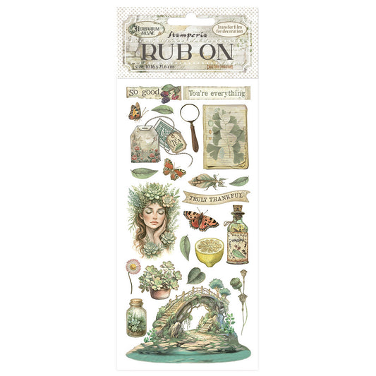 Stamperia Herbarium Silvae - Rub-Ons - Bridge